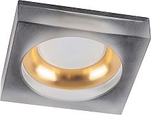 Светильник встраиваемый Feron MR16 G5.3 Черный-золото DL2540 картинка 